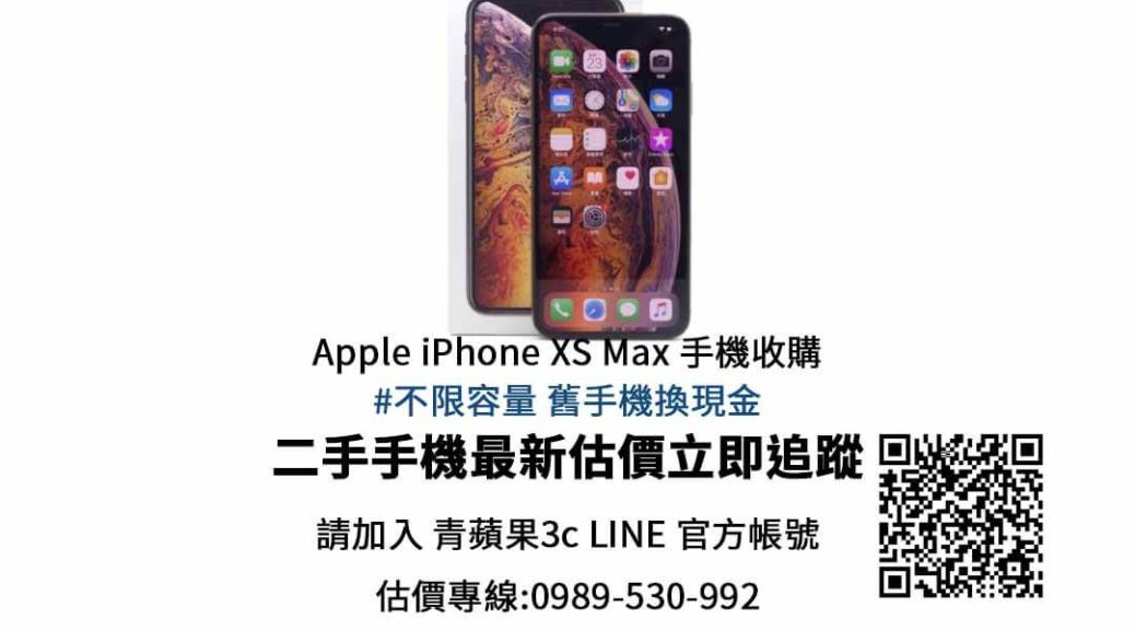 iphone xs max二手
